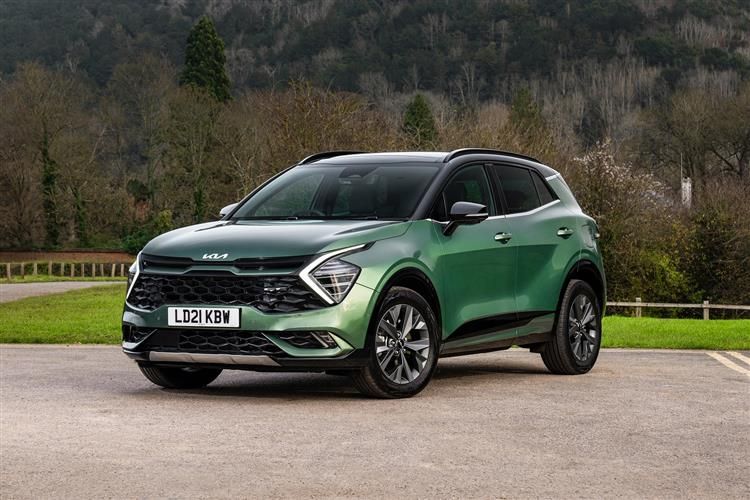 Kia sportage green